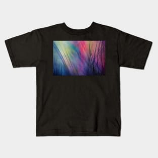 Tropical Feather Abstract Kids T-Shirt